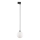 Hanglamp aan een koord voor 1-fase railsysteem TRACER 1xG9/8W/230V zwart/wit