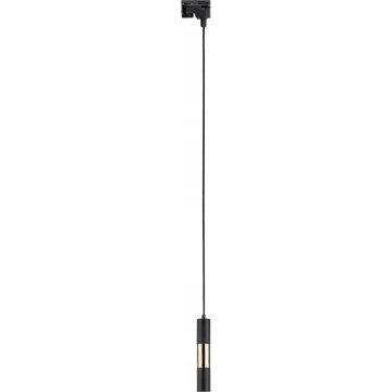 Hanglamp aan een koord voor 1-fase railsysteem TRACER 1xGU10/10W/230V zwart/goud