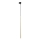 Hanglamp aan een koord voor een 3-fase rail systeem PIANO 1xG9/8W/230V goud/zwart