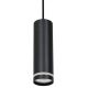 Hanglamp aan een koord voor een 3-fase Rail Systeem PIPE 1xGU10/25W/230V zwart