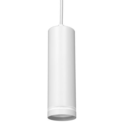 Hanglamp aan een koord voor een 3-fase Railsysteem PIPE 1xGU10/25W/230V wit