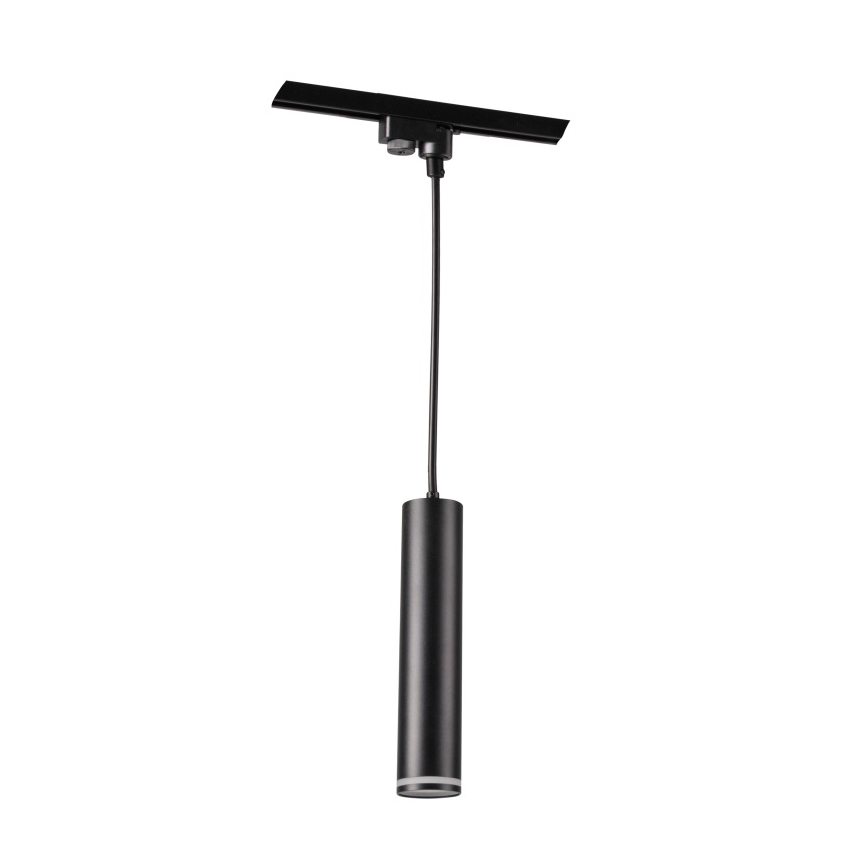 Hanglamp aan een koord voor een rail Systeem PARIJS 1xGU10/10W/230V zwart