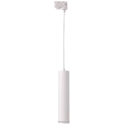 Hanglamp aan een koord voor een rail Systeem PARIJS 3xGU10/10W/230V + 1 m rails systeem wit