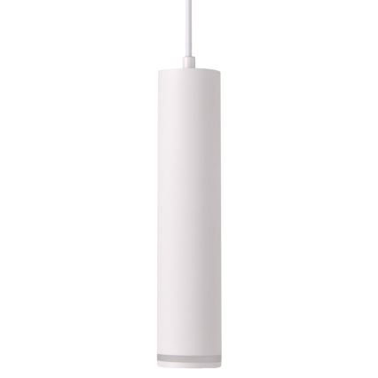 Hanglamp aan een koord voor een rail Systeem PARIJS 3xGU10/10W/230V + 1 m rails systeem wit