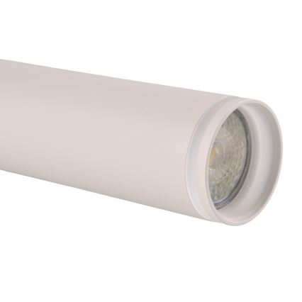 Hanglamp aan een koord voor een rail Systeem PARIJS 3xGU10/10W/230V + 1 m rails systeem wit