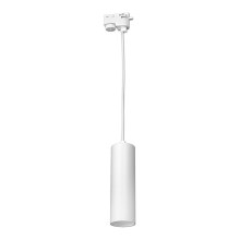 Hanglamp aan een koord voor een Rail Systeem PIPE 1xGU10/25W/230V wit