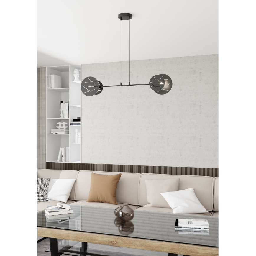 Hanglamp aan een koord XOTIC 2xE27/15W/230V zwart
