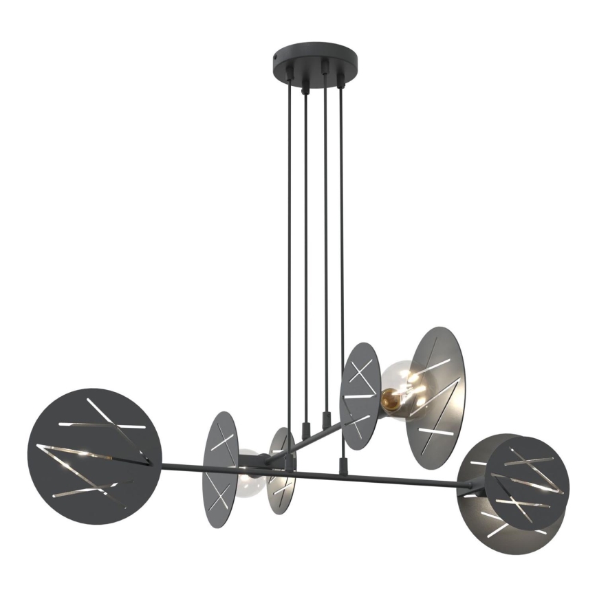 Hanglamp aan een koord XOTIC 4xE27/15W/230V zwart