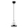 Hanglamp aan een koord YILDO 1xE27/40W/230V wit/zwart