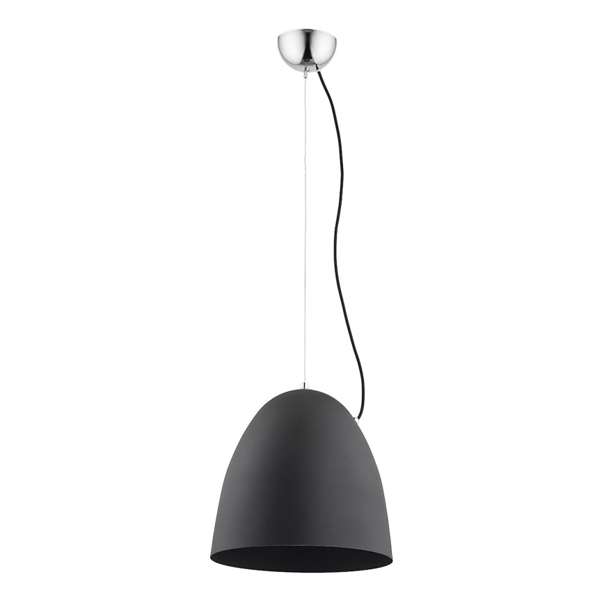 Hanglamp aan een koord ZETES 1xE27/15W/230V zwart