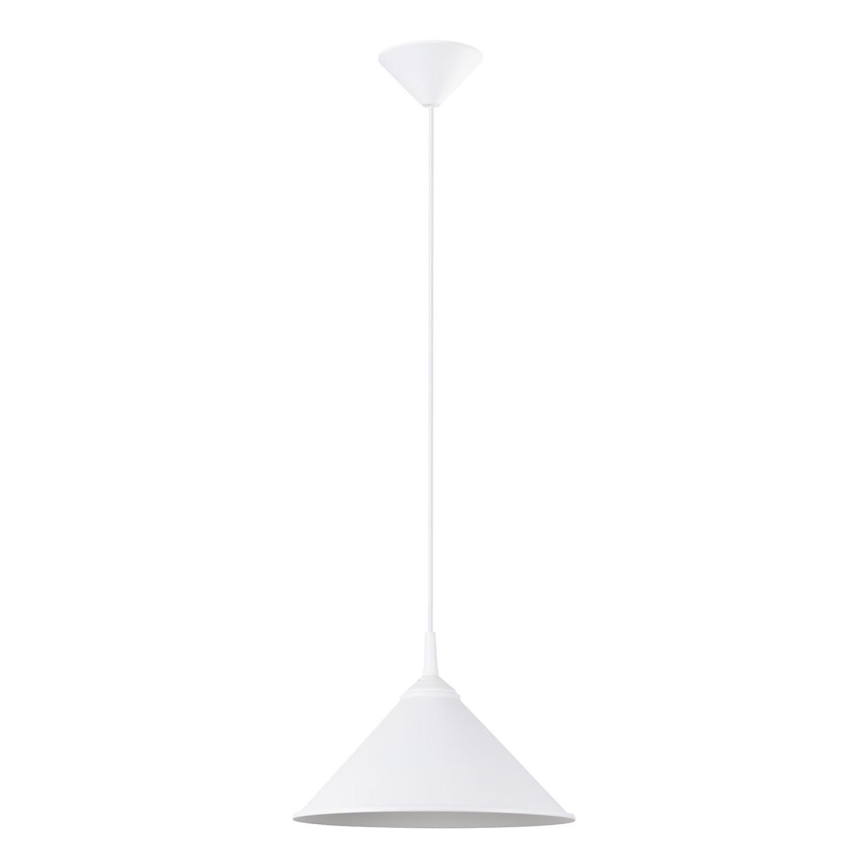 Hanglamp aan een koord ZUMA 1xE27/15W/230V diameter 30 cm wit