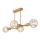 Hanglamp aan een paal ASTRID 4xE27/60W/230V goud