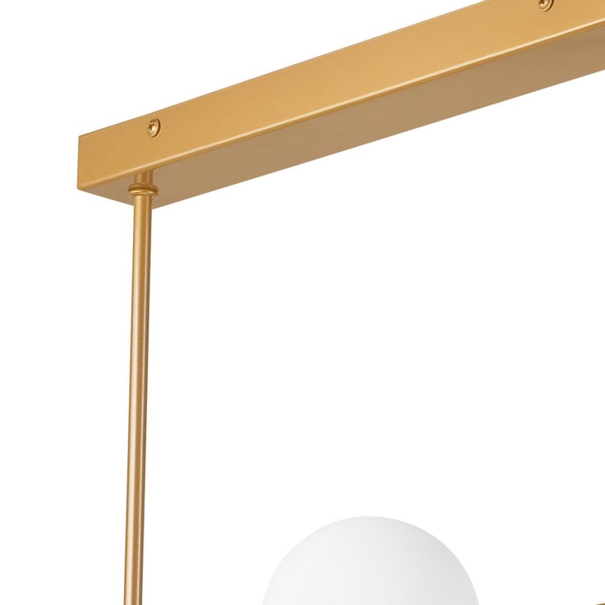 Hanglamp aan een paal ASTRO 6xG9/5W/230V goud
