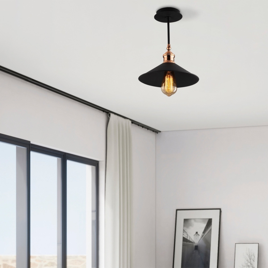 Hanglamp aan een paal BERCESTE 1xE27/40W/230V