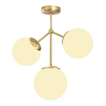 Hanglamp aan een paal DAMAR 3xE27/40W/230V
