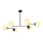 Hanglamp aan een paal DAMAR 6xE27/40W/230V