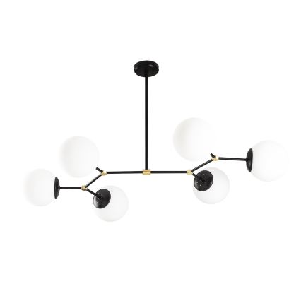Hanglamp aan een paal DAMAR 6xE27/40W/230V
