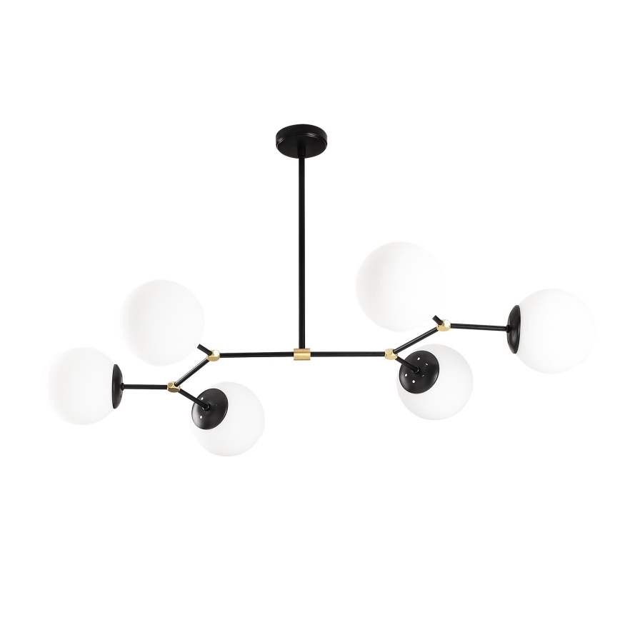 Hanglamp aan een paal DAMAR 6xE27/40W/230V
