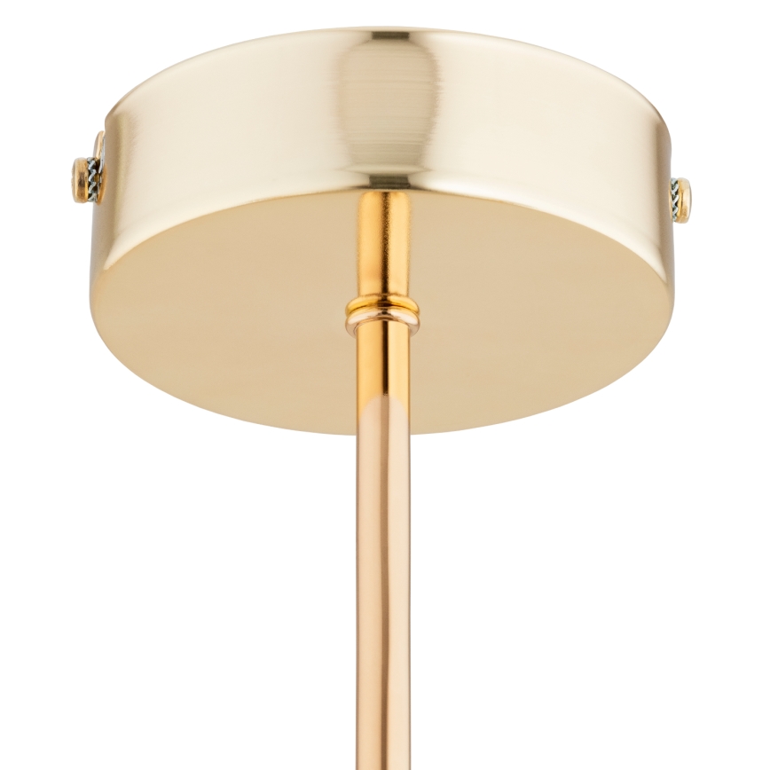 Hanglamp aan een paal FOTON  4xE14/40W/230V goud/wit