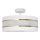 Hanglamp aan een paal HELEN 3xE27/15W/230V wit/goud