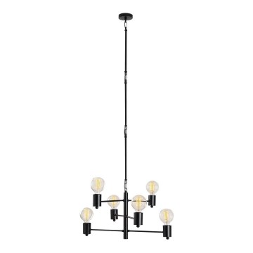 Hanglamp aan een paal HEXA 6xE27/40W/230V