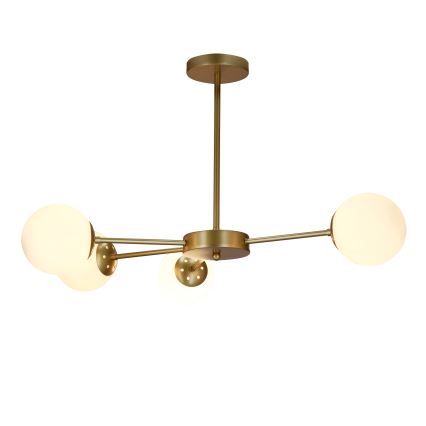 Hanglamp aan een paal MATI 4xG9/20W/230V goud