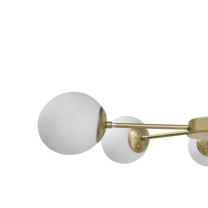 Hanglamp aan een paal MATI 4xG9/20W/230V goud