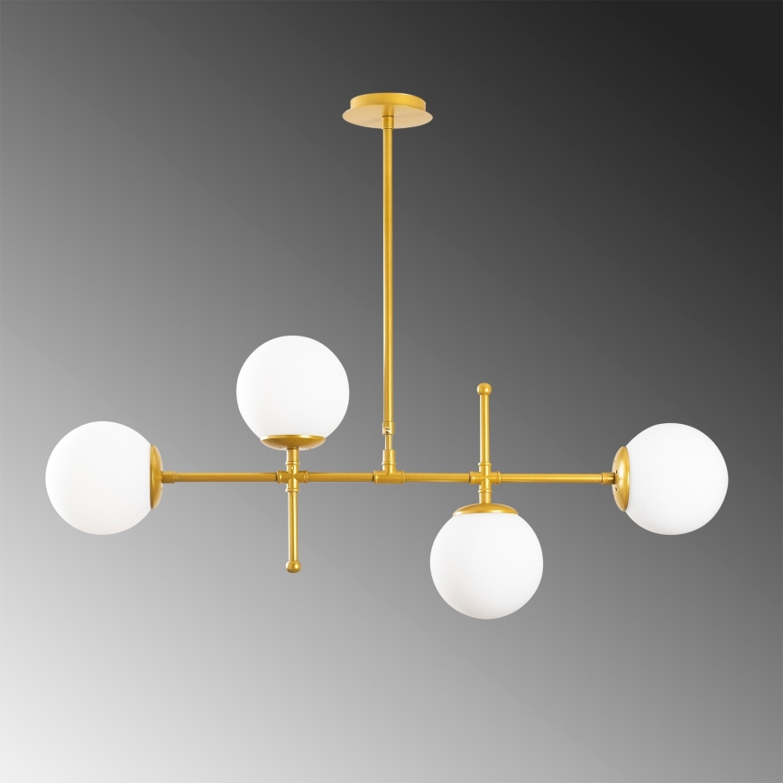 Hanglamp aan een paal MUDONI 4xE27/40W/230V