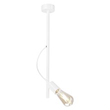 Hanglamp aan een paal TARO 1xE27/60W/230V wit