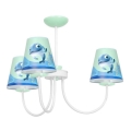 Hanglamp aan een paal voor Kinderen DOLPHIN 3xE14/40W/230V