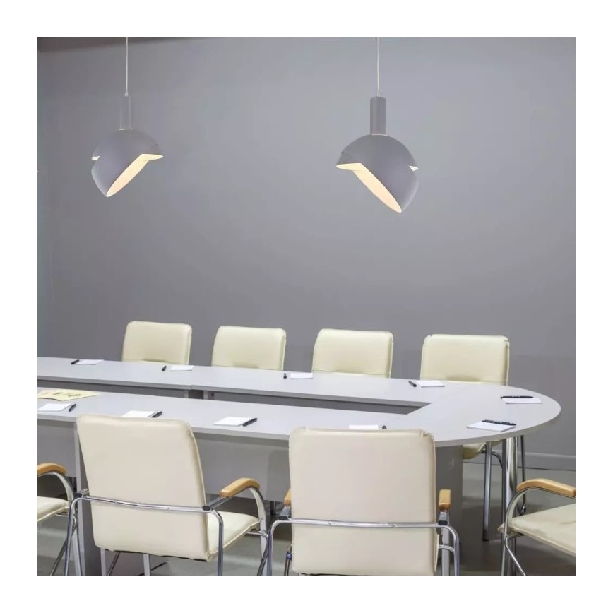 Hanglamp aan een touwtje 1xE14/60W/230V grijs