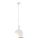 Hanglamp aan een touwtje 1xE14/60W/230V wit