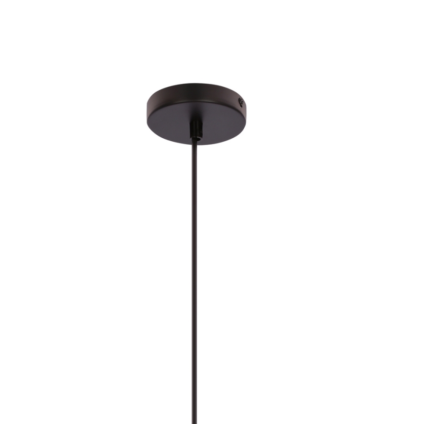 Hanglamp aan kabel AFRICA 1xE27/40W/230V Ø 40 cm bruin/crème