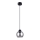 Hanglamp aan kabel ALINO 1xE27/60W/230V zwart