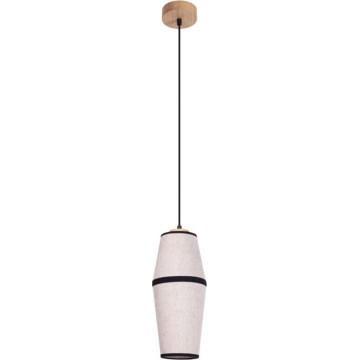 Hanglamp aan kabel AMIGO 1xE27/25W/230V eiken