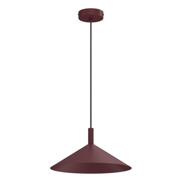 Hanglamp aan kabel ANEGA 1xGX53/15W/230V Ø 30 cm bordeaux