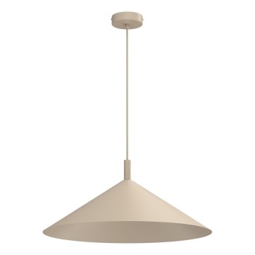 Hanglamp aan kabel ANEGA 1xGX53/15W/230V Ø 50 cm beige
