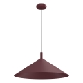 Hanglamp aan kabel ANEGA 1xGX53/15W/230V Ø 50 cm bordeaux