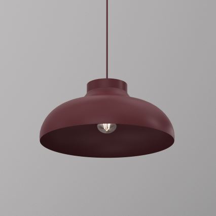Hanglamp aan kabel BASCA 1xE27/15W/230V bordeaux
