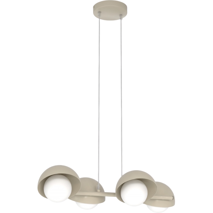 Hanglamp aan kabel BOOM 4xG9/8W/230V beige