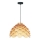 Hanglamp aan kabel BURGO 1xE27/60W/230V Ø 50 cm