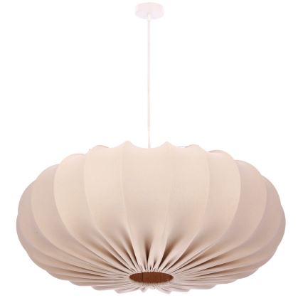 Hanglamp aan kabel CAFEE 1xE27/40W/230V Ø 66 cm beige