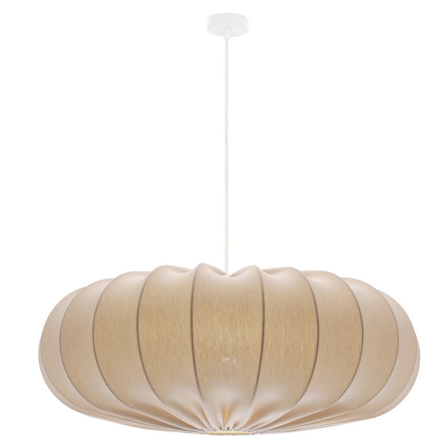Hanglamp aan kabel CAFEE 1xE27/40W/230V Ø 66 cm beige
