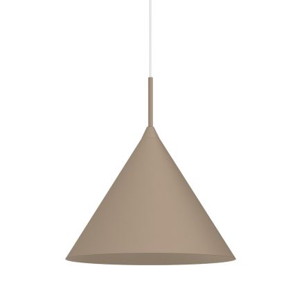 Hanglamp aan kabel CAPITAL 1x GX53/15W/230V Ø 32 cm taupe