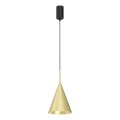 Hanglamp aan kabel CAPITAL 1xGX53/15W/230V Ø 17 cm, goudkleurig