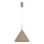 Hanglamp aan kabel CAPITAL 1xGX53/15W/230V Ø 32 cm beige