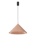 Hanglamp aan kabel CAPITAL 1xGX53/15W/230V Ø 46 cm rosegoud