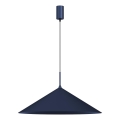 Hanglamp aan kabel CAPITAL 1xGX53/15W/230V Ø 60 cm blauw
