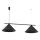 Hanglamp aan kabel CAPITAL 2xGX53/15W/230V zwart