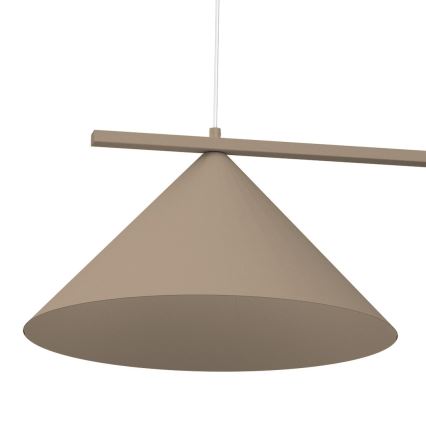 Hanglamp aan kabel CAPITAL 3xGX53/15W/230V beige